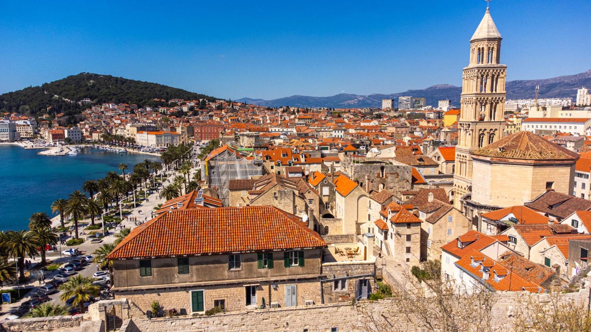 Terazza Grande In Diocletian Tower Apartment Split Exterior photo