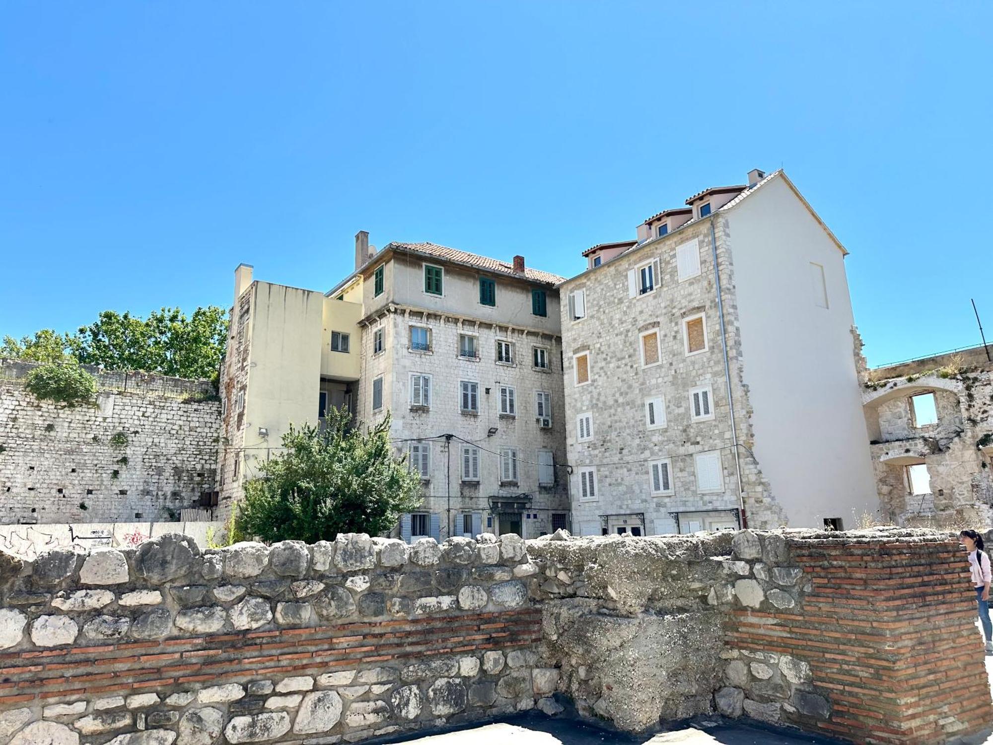 Terazza Grande In Diocletian Tower Apartment Split Exterior photo
