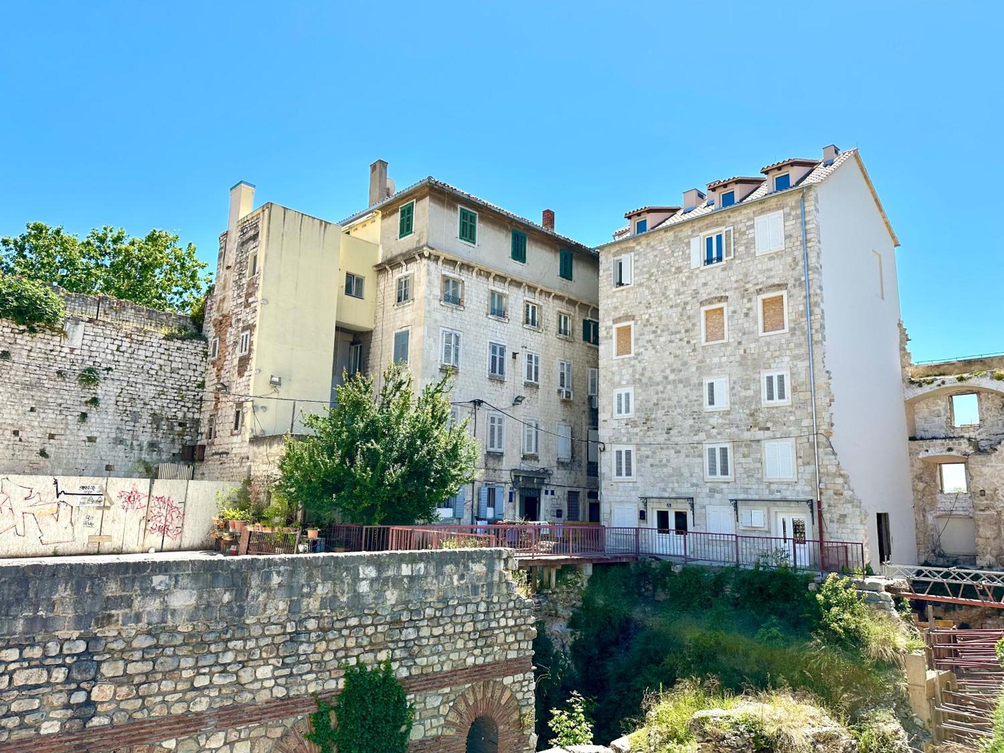 Terazza Grande In Diocletian Tower Apartment Split Exterior photo