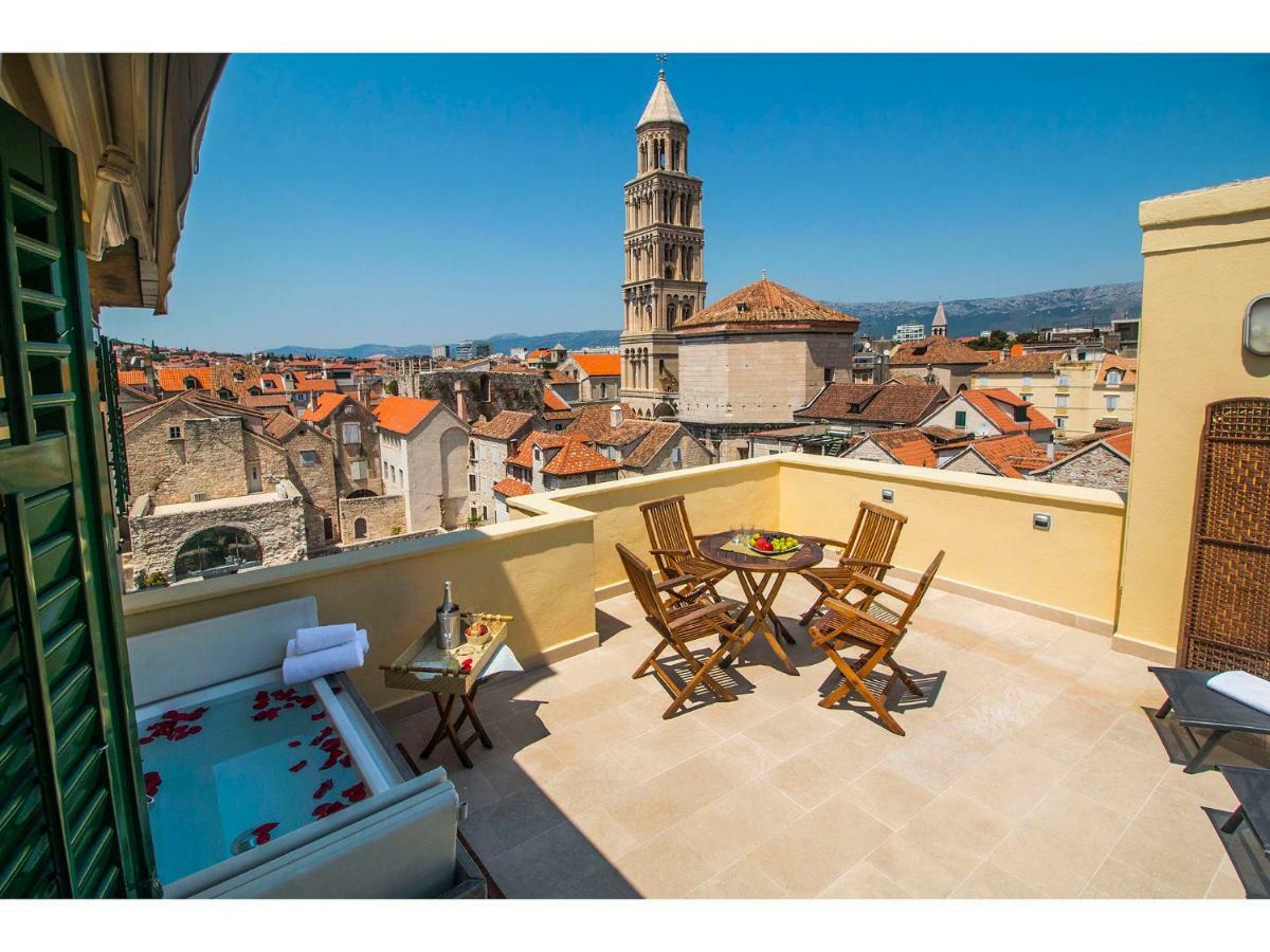 Terazza Grande In Diocletian Tower Apartment Split Exterior photo